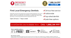 Desktop Screenshot of emergency-dentistry.org